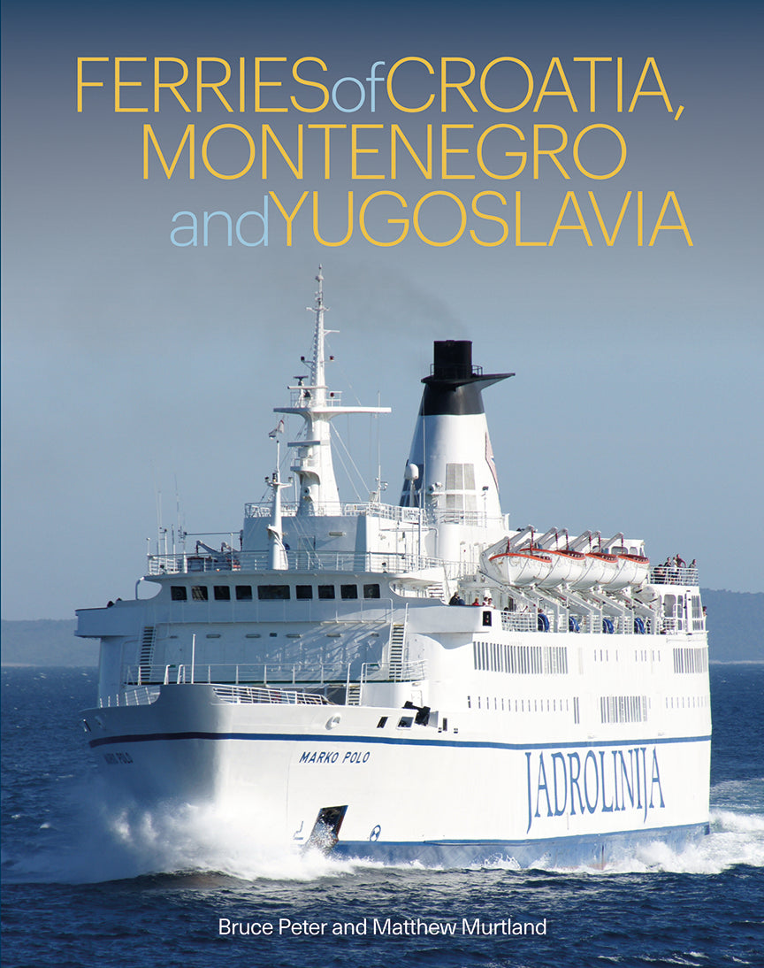 Ferries of Croatia, Montenegro and Yugoslavia