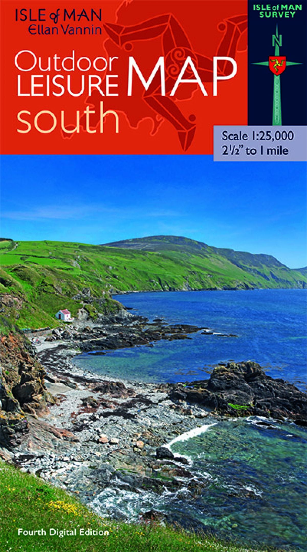 Outdoor Leisure Map South – Isle of Man