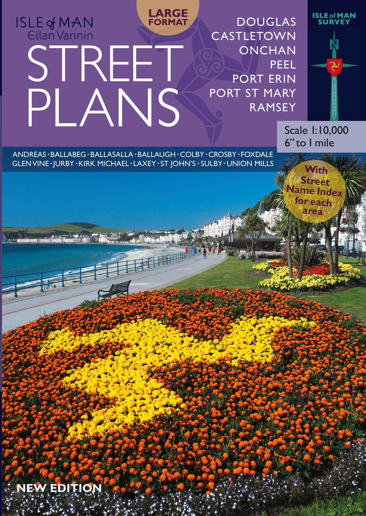 Isle of Man Street Plans A4