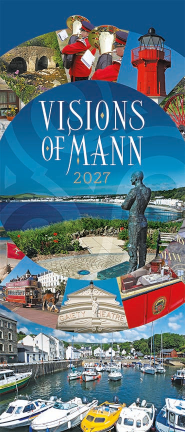 Visions of Mann Slimline Calendar 2027